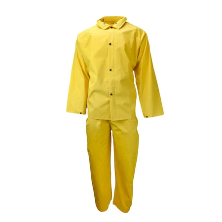 Outerwear I36S Economy Rainsuit-Yel-5X